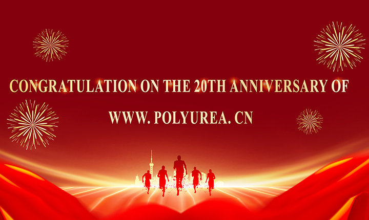Congratulation on the 20th anniversary of www.polyurea.cn